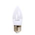 E27 3W LED Candle Lamp Opal 6000K Daylight