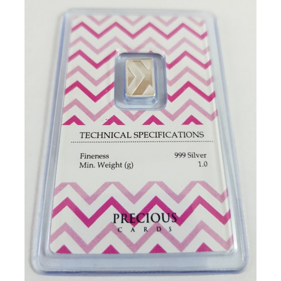 You're Beautiful - Precious Card with Pure Silver