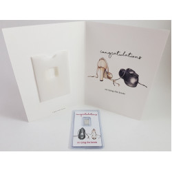 Tying The Knot - Precious Card with Pure Silver