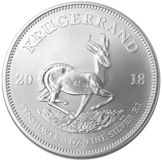 1oz Silver Krugerrand - 2018