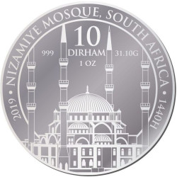 Nizamiye Mosque - Standard - 10 Dirham, 1 oz Silver